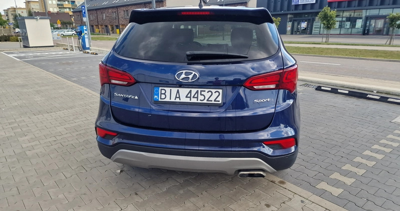 Hyundai Santa Fe cena 72500 przebieg: 102000, rok produkcji 2017 z Hrubieszów małe 79